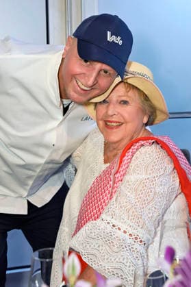 Johann Lafer und Marie-Luise Marjan bei der Media Night der FEI World Championships Aachen 2026 im Champions Circle am Reitstadion. Aachen, 11.08.2026 *** Johann Lafer and Marie Luise Marjan at the Media Night for the 2026 FEI World Championships Aachen in the Champions Circle at the Aachen Equestrian Stadium, August 11, 2026 Foto:xC.xAdolph xFuturexImagex fei_7006