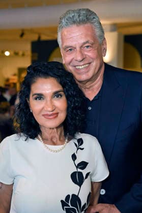 Francesca Elstermeier und Jürgen Hingsen bei der Media Night der FEI World Championships Aachen 2026 im Champions Circle am Reitstadion. Aachen, 11.08.2026 *** Francesca Elstermeier and Jürgen Hingsen at the Media Night for the 2026 FEI World Championships Aachen in the Champions Circle at the Aachen Equestrian Stadium, August 11, 2026 Foto:xC.xAdolph xFuturexImagex fei_7025