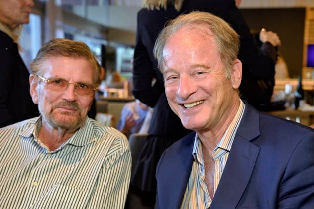 Günther Klum und Tom Gerhardt bei der Media Night der FEI World Championships Aachen 2026 im Champions Circle am Reitstadion. Aachen, 11.08.2026 *** Günther Klum and Tom Gerhardt at the Media Night for the 2026 FEI World Championships Aachen in the Champions Circle at the Aachen Equestrian Stadium, August 11, 2026 Foto:xC.xAdolph xFuturexImagex fei_7026