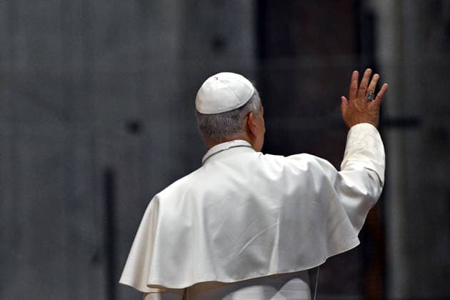 ITALY - POPE LEO XIV DURING THE WEEKLY GENERAL AUDIENCE IN ST PETER S BASILICA IN THE VATICAN- 2026 8 12 Italy, Rome, Vatican, 2026 8 12 Pope Leo XIV during the weekly general audience in St Peter s Basilica at the Vatican EDITORIAL USE ONLY - NO BOOKS Copyright: xALESSIAxGIULIANIx