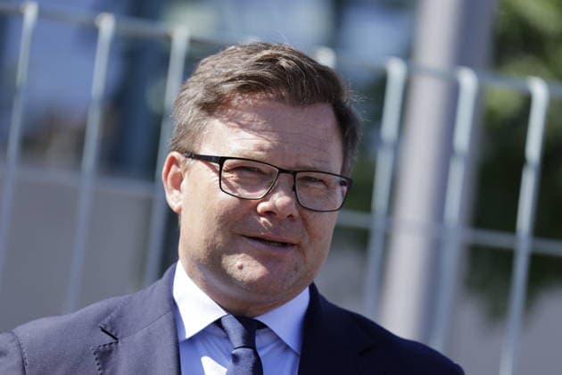 Pressekonferenz nach Kabinettssitzung, Carsten Schneider, Bundesminister für Umwelt, Klimaschutz, Naturschutz und nukleare Sicherheit , Deutschland, Berlin, Bundeskanzleramt, Das Bundeskabinett befasst sich in seiner 55. Sitzung am 12. August 2026 unter anderem mit dem Gesetzentwurf zur Einführung einer Frühstartrente. *** Press Conference Following the Cabinet Meeting, Carsten Schneider, Federal Minister for the Environment, Climate Action, Nature Conservation, and Nuclear Safety, Germany, Berlin, Federal Chancellery, At its 55th meeting on August 12, 2026, the Federal Cabinet will address, among other things, the draft bill to introduce an early retirement pension