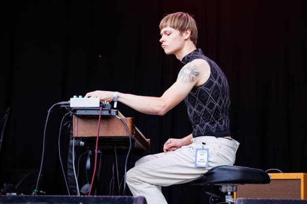 Fuzzycat Organ Quartet live at Oyafestivalen 2026 Oslo, Norway. 12th, August 2026. The Norwegian band Fuzzycat Organ Quartet performs a live concert during the Norwegian music festival Oyafestivalen 2026 in Oslo. Here musician Kjetil Heibert is seen live on stage. Norway, Oslo  Copyright: xGonzalesxPhoto KetilxMartinsenx