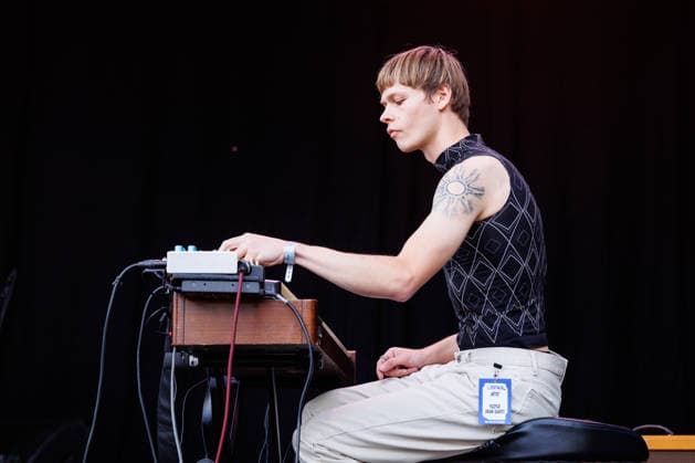 Fuzzycat Organ Quartet live at Oyafestivalen 2026 Oslo, Norway. 12th, August 2026. The Norwegian band Fuzzycat Organ Quartet performs a live concert during the Norwegian music festival Oyafestivalen 2026 in Oslo. Here musician Kjetil Heibert is seen live on stage. Norway, Oslo  Copyright: xGonzalesxPhoto KetilxMartinsenx