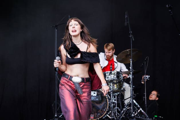 Fuzzycat Organ Quartet live at Oyafestivalen 2026 Oslo, Norway. 12th, August 2026. The Norwegian band Fuzzycat Organ Quartet performs a live concert during the Norwegian music festival Oyafestivalen 2026 in Oslo. Here vocalist Synne Hellebo is seen live on stage Norway, Oslo  Copyright: xGonzalesxPhoto KetilxMartinsenx