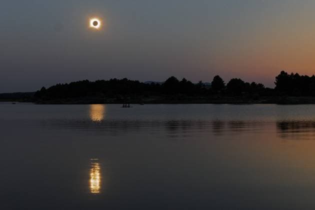 Molinos de Duero, The Netherlands, 2026-08-12 20:28:03 Molinos de Duero, 12-08-2026, the total solar eclipse Photo: NLBeeld Robert Meerding Credit: NL Beeld Robert Meerding Inc  Copyright: xx x
