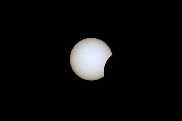 Total Solar Eclipse in Spain LEON, SPAIN – AUGUST 12: A picture of the partial solar eclipse over Leon, Spain, on August 12, 2026.The total solar eclipse on 12 August is the first to be seen in Spain since 1905. The path of totality covers the northern part of the country. Samuel de Roman Anadolu Leon Spain. Editorial use only. Please get in touch for any other usage.  Copyright: x2026xAnadoluxSamuelxdexRomanx