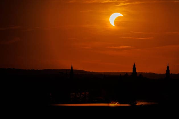 Saules užtemimas Kaune. 2026-08-12, Kaunas Kaunas Lietuva *** Solar Eclipse in Kaunas on August 12, 2026, Kaunas, Kaunas, Lithuania  Copyright: xErikasxOvcarenkox