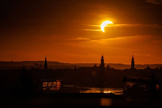 Saules užtemimas Kaune. 2026-08-12, Kaunas Kaunas Lietuva *** Solar Eclipse in Kaunas on August 12, 2026, Kaunas, Kaunas, Lithuania  Copyright: xErikasxOvcarenkox