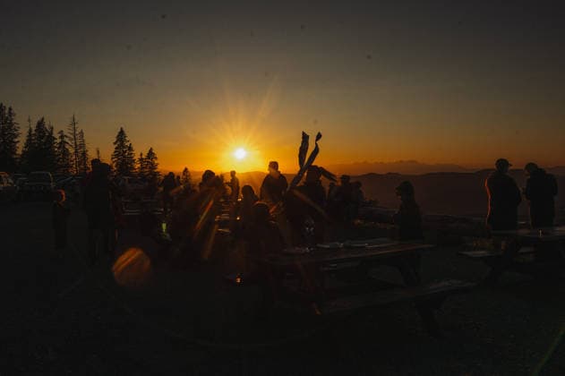 Solar eclipse viewed from Slovakia KOJSOV, SLOVAKIA - AUGUST 12: People gather to view the total eclipse of the Sun on August 12, 2026 near Kojsov, Slovakia. Millions of people have flocked to areas where the eclipse was visible. During the event, the moon passed in between the Sun and the Earth, appearing to partially block the sun. Robert Nemeti Anadolu Kojsov Slovakia. Editorial use only. Please get in touch for any other usage.  Copyright: x2026xAnadoluxRobertxNemetix