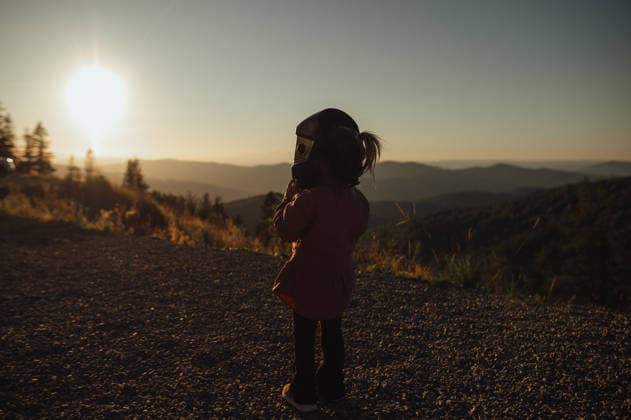 Solar eclipse viewed from Slovakia KOJSOV, SLOVAKIA - AUGUST 12: A young girl with a welder’s helmet is looking skyward during a total eclipse of the sun on August 12, 2026 near Kojsov, Slovakia. Millions of people have flocked to areas where the eclipse was visible. During the event, the moon passed in between the Sun and the Earth, appearing to partially block the sun. Robert Nemeti Anadolu Kojsov Slovakia. Editorial use only. Please get in touch for any other usage.  Copyright: x2026xAnadoluxRobertxNemetix