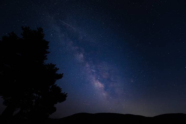 Meteor shower observed in Turkiye s Yozgat YOZGAT, TURKIYE - AUGUST 12: A meteor shower is seen using the long-exposure technique at Nalbant Pass, located at an altitude of 2,100 meters, and Aktas area, at an altitude of 1,850 meters, in Akdagmadeni district of Yozgat, Turkiye on August 12, 2026. Mehmet Dogan Anadolu Yozgat Turkey. Editorial use only. Please get in touch for any other usage.  Copyright: x2026xAnadoluxMehmetxDoganx