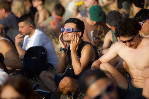 August 12, 2026, Barcelona, Spain: BARCELONA, SPAIN Ã¢â‚¬ AUGUST 12, 2026: The sky darkens over Barcelona during a total solar eclipse, briefly casting the Catalan capital in an unusual light as the astronomical event is observed across the city. Barcelona Spain - ZUMAq101 20260812_zna_q101_270 Copyright: xPabloxCarvajalxMunizagax