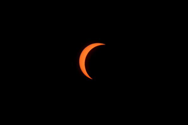 August 12, 2026, Segovia, Segovia, Spain: View during the total solar eclipse of 2026. This is the first total solar eclipse visible from the Iberian Peninsula in over a century. The path of totality crosses Spain from west to east and passes through numerous provincial capitals, Segovia Spain - ZUMAc260 20260812_zep_c260_012 Copyright: xMikexChicorrox