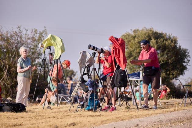 August 12, 2026, Segovia, Segovia, Spain: View during the total solar eclipse of 2026. This is the first total solar eclipse visible from the Iberian Peninsula in over a century. The path of totality crosses Spain from west to east and passes through numerous provincial capitals, Segovia Spain - ZUMAc260 20260812_zep_c260_034 Copyright: xMikexChicorrox