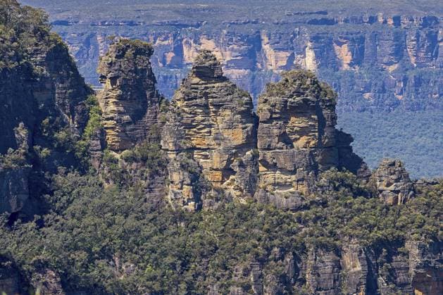 Creative Highlights World Die Drei Schwestern, Echo Point Katoomba, Blue Mountains Nationalpark, New South Wales, Australien The Three Sisters, Echo Point Katoomba, Blue Mountains National Park, New South Wales, Australia Copyright: imageBROKER DavidxRowland iblbmv18737451.jpg
