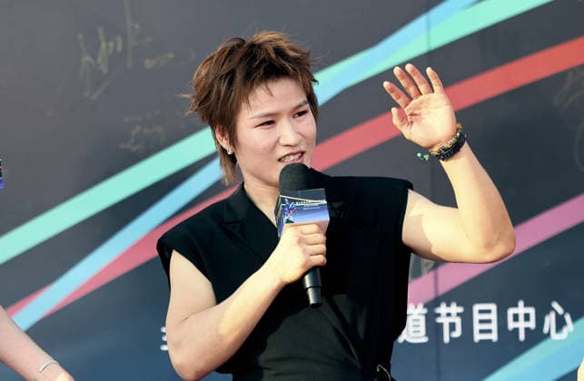 HARBIN, CHINA - AUGUST 12: UFC world champion Zhang Weili attends the red carpet ceremony for the closing event of the 7th Jackie Chan International Action Film Week at Harbin Ice and Snow World on August 12, 2026 in Harbin, Heilongjiang Province of China. The event featured hundreds of film industry professionals gathering for the annual action film celebration.  Copyright: xVCGx 111659586573