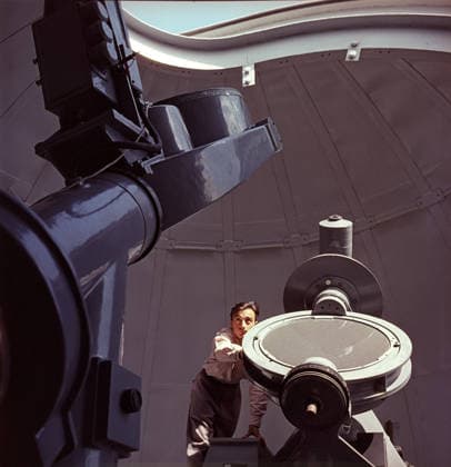 Crimean Astrophysical Observatory of USSR Academy of Sciences 9220873 01.07.1967 The Shajn Reflecting Telescope at the Crimean Astrophysical Observatory of the USSR Academy of Sciences (now the Crimean Astrophysical Observatory Research Institute). Alexander Mokletsov Sputnik Republic of Crimea Russia  Copyright: xAlexanderxMokletsovx