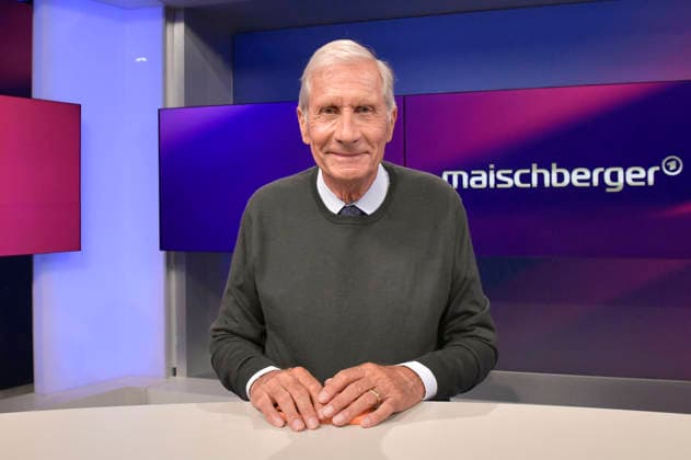 Ulrich Wickert in der ARD-Talkshow maischberger im Studio Berlin Adlershof. Berlin, 12.08.2026 *** Ulrich Wickert on the ARD talk show *maischberger* at the studio in Berlin-Adlershof, Berlin, August 12, 2026 Foto:xM.xBehrensx xFuturexImagex maischberger1208_6812