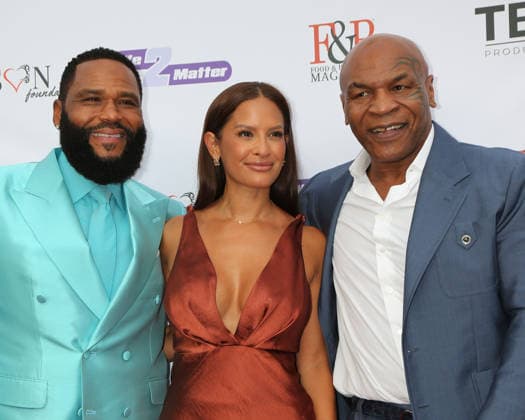 USA - Mike Tyson and We2Matter Annual Fundraiser Gala - Los Angeles LOS ANGELES - AUG 12: Anthony Anderson, Rocsi Diaz, Mike Tyson at the Mike Tyson and We2Matter Annual Fundraiser Gala at the Taglyan Complex on August 12, 2026 in Los Angeles, CA Los Angeles CA USA  Copyright: xKathyxHutchinsx xHutchinsxPhotox