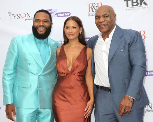 USA - Mike Tyson and We2Matter Annual Fundraiser Gala - Los Angeles LOS ANGELES - AUG 12: Anthony Anderson, Rocsi Diaz, Mike Tyson at the Mike Tyson and We2Matter Annual Fundraiser Gala at the Taglyan Complex on August 12, 2026 in Los Angeles, CA Los Angeles CA USA  Copyright: xKathyxHutchinsx xHutchinsxPhotox