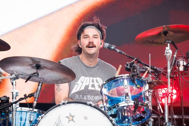 Amyl and The Sniffers live at Oyafestivalen 2026 Oslo, Norway. 12th, August 2026. The Australian punk band Amyl and The Sniffers performs a live concert during the Norwegian music festival Oyafestivalen 2026 in Oslo. Here drummer Bryce Wilson is seen live on stage. Norway, Oslo  Copyright: xGonzalesxPhoto KetilxMartinsenx