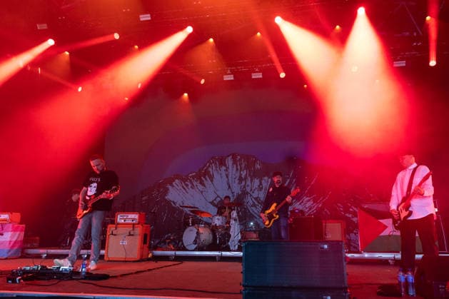 Mogwai live at Oyafestivalen 2026 Oslo, Norway. 12th, August 2026. The Scottish post-rock band Mogwai performs a live concert during the Norwegian music festival Oyafestivalen 2026 in Oslo. Norway, Oslo  Copyright: xGonzalesxPhoto Per-OttoxOppix