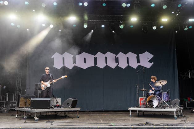 Nonne live at Oyafestivalen 2026 Oslo, Norway. 12th, August 2026. The Norwegian duo Nonne performs a live concert during the Norwegian music festival Oyafestivalen 2026 in Oslo. Norway, Oslo  Copyright: xGonzalesxPhoto Per-OttoxOppix