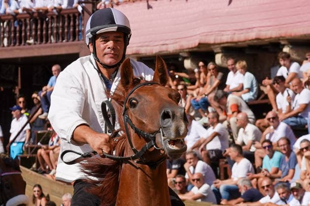 August 13, 2026, Siena, Toscana, ITALIA: Siena, Piazza del Campo Ã¢â‚¬ August 13, 2026. The *Tratta* took place this morning; it is one of the key moments of the Palio, during which the selected horses are assigned by lot to the ten *Contrade* participating in the race on August 16. Siena ITALIA - ZUMAs236 20260813_aap_s236_020 Copyright: xFabioxSassox