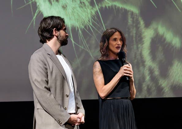 Asia Argento at the 79th Locarno Film Festival - Switzerland Asia Argento, Life Achievement Award, introducing the film La muerte no tiene dueno with Jorge Thielen Armand (director) at the 79th Locarno Film Festival on August 13, 2026 in Locarno, Switzerland. Photo by Stefan Kraus ABACAPRESS.COM Locarno Switzerland  Copyright: xKrausxStefan ABACAx