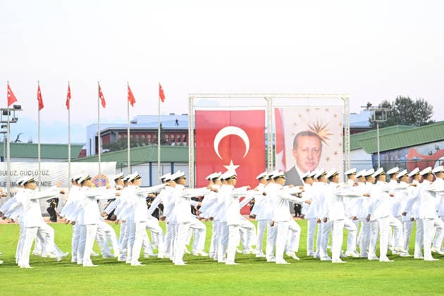 Turkish Gendarmerie and Coast Guard Academy Graduation Ceremony in Ankara ANKARA, TURKIYE - AUGUST 13: A view from Gendarmerie and Coast Guard Academy Graduation Ceremony at Gendarmerie and Coast Guard Academy in Beytepe district of Ankara, Turkiye on August 13, 2026. Mehmet Ali Ozcan Anadolu Ankara Turkey. Editorial use only. Please get in touch for any other usage.  Copyright: x2026xAnadoluxMehmetxAlixOzcanx
