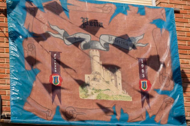August 13, 2026, PeoÂ±Afiel, Valladolid, USA: Banderitas fill the streets and plazas of the village of PeoÂ±afiel, Spain for the Fiestas de Nuestra SeoÂ±ora y San Roque on Thursday, August 13, 2026. The annual festival, taking place this year on August 14-18, includes traditional bullfighting and bull running events. PeoÂ±Afiel USA - ZUMAg235 20260813_zap_g235_004 Copyright: xPaulxChristianxGordonx