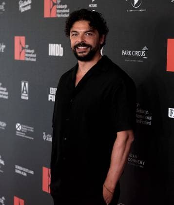 UK: Edinburgh International Film Festival at The Caledonian Hotel, Edinburgh, Scotland on 13 August 2026: Pictured: Emun Elliot (Actor) attends the red carpet for The Incomer Edinburgh The Caledonian Hotel Scotland Copyright: xAlexxToddx