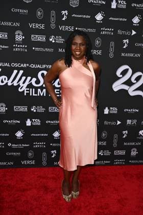 Los Angeles CA August 13: Nicki Micheaux at the 2026 HollyShorts Film Festival on August 13, 2026 Credit: Michael Mattes USA  - ZUMAa123 20260813_zaa_a123_117 Copyright: xAdMediax