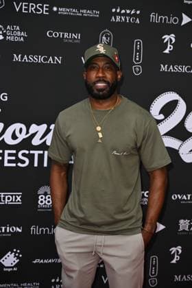 Los Angeles CA August 13: Bam Hall at the 2026 HollyShorts Film Festival on August 13, 2026 Credit: Michael Mattes USA  - ZUMAa123 20260813_zaa_a123_143 Copyright: xAdMediax