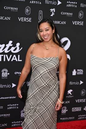 Los Angeles CA August 13: Aurora Adachi-Winter the 2026 HollyShorts Film Festival on August 13, 2026 Credit: Michael Mattes USA - ZUMAa123 20260813_zaa_a123_083 Copyright: xAdMediax