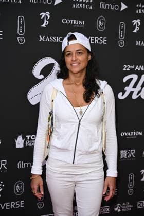 Los Angeles CA August 13: Michele Rodriquez at the 2026 HollyShorts Film Festival on August 13, 2026 Credit: Michael Mattes USA - ZUMAa123 20260813_zaa_a123_109 Copyright: xAdMediax