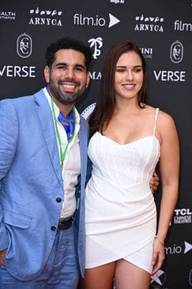 2026 HollyShorts Film Festival Los Angeles CA August 13: Liana Morales & Robert Felciano at the 2026 HollyShorts Film Festival on August 13, 2026 Credit: Michael Mattes AdMedia EDITORIAL USE ONLY  Copyright: xx AdMediax admphotosthree010130