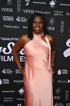 Los Angeles CA August 13: Nicki Micheaux at the 2026 HollyShorts Film Festival on August 13, 2026 Credit: Michael Mattes USA - ZUMAa123 20260813_zaa_a123_157 Copyright: xAdMediax