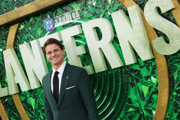 LOS ANGELES, CALIFORNIA - AUGUST 13:Jason Ritter at the Los Angeles Premiere of DC Studios Drama Series Lanterns r on August 13, 2026 Credit: USA - ZUMAa123 20260813_zaa_a123_229 Copyright: xAdMediax