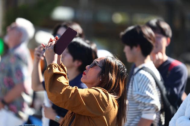 PACIFIC AIRSHOW, Spectators during The Pacific Airshow Gold Coast in Surfers Paradise, Queensland, Friday, August 14, 2026. ( NO ARCHIVING Surfers Paradise Queensland AUSTRALIA  Copyright: xJASONxO BRIENx 20260814113151211260