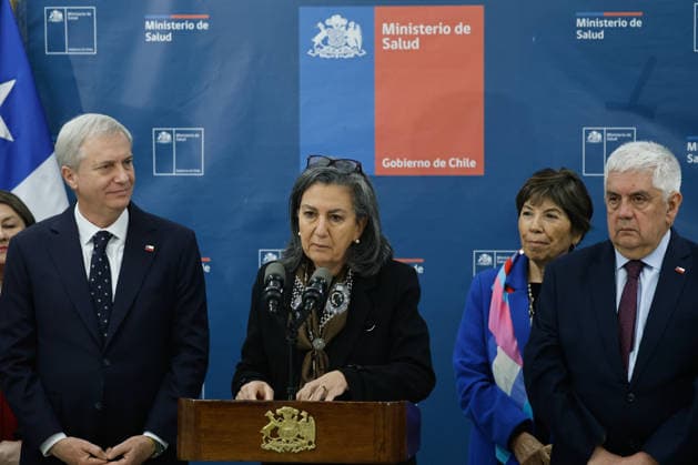 Santiago, August 14, 2026 The President of the Republic, Jose Antonio Kast, alongside Health Minister May Chomali, announces an agreement between the Ministry of Health, Fonasa, and Caja de los Andes to treat patients on the waiting list Diego Martin Aton Chile, Aton 1180644 jpeg  Copyright: DIEGOxMARTIN ATONxCHILE