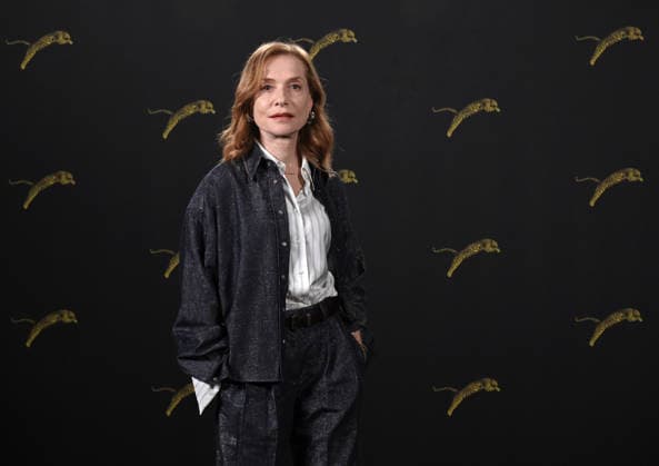 IPA87473576 - Locarno, Switzerland Locarno Film Festival 2026 Ni vue ni connue film photocall In the photo: Actress Isabelle Huppert wearing a dress by Brunello Cucinelli  Copyright: xNickxZonnaxxcopyrightx x xNickxZonnax 87473576