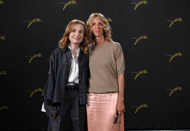 IPA87473647 - Locarno, Switzerland Locarno Film Festival 2026 Ni vue ni connue film photocall In the photo: Isabelle Huppert, actress; Sandrine Kiberlain, actress  Copyright: xNickxZonnaxxcopyrightx x xNickxZonnax 87473647