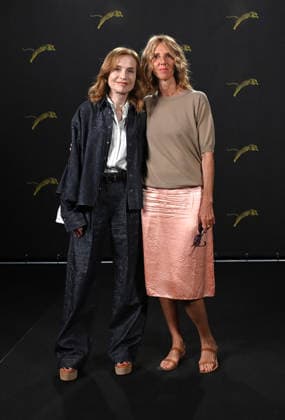 Isabelle Huppert Sandrine Kiberlain At Ni vue ni connue Film Photocall - Locarno French actresses Isabelle Huppert and Sandrine Kiberlain attend the photocall for the film Ni vue ni connue during the 79th Locarno Film Festival in Locarno, Switzerland on August 14, 2026. Photo by Nick Zonna IPA ABACAPRESS.COM Locarno Switzerland  Copyright: xZonnaxNick IPA ABACAx