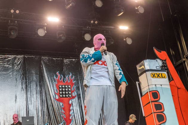 Das Berliner Hip Hop Rap Trio PA69 (besteht aus DJ Dope, Rabatto und Turbogianni) am ersten Tag des Highfield 2026 am Störmthaler See Highfield 2026 tag 1 - PA69 *** The Berlin hip-hop rap trio PA69—consisting of DJ Dope, Rabatto, and Turbogianni—performed on the first day of Highfield 2026 at Störmthaler See. Highfield 2026 Day 1: PA69