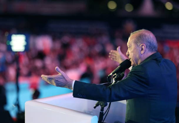 AK Party’s 25th Foundation Anniversary Event ANKARA, TURKIYE - AUGUST 14: (----EDITORIAL USE ONLY - MANDATORY CREDIT - TURKISH PRESIDENCY MURAT CETINMUHURDAR HANDOUT - NO MARKETING NO ADVERTISING CAMPAIGNS - DISTRIBUTED AS A SERVICE TO CLIENTS----) Turkish President and AK Party Chairman Recep Tayyip Erdogan attends AK Party’s 25th Foundation Anniversary Event at Baskent Nation’s Garden in Ankara, Turkiye on August 14, 2026. TUR Presidency Murat Cetinmuhurdar Anadolu Ankara Turkey. Editorial use only. Please get in touch for any other usage.  Copyright: x2026xAnadoluxTURxPresidencyx MuratxCetinmuhurdarx