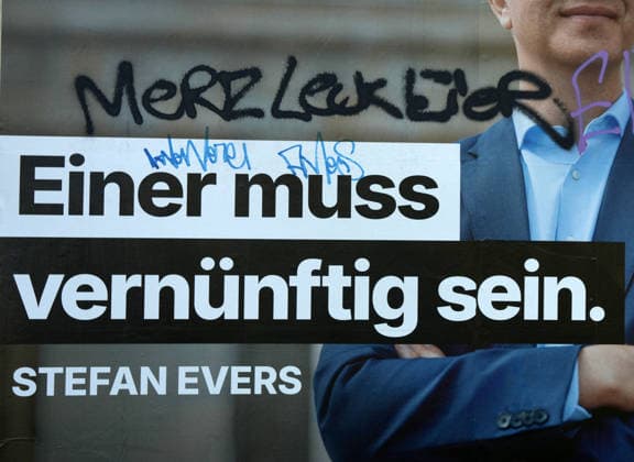 CDU GER, Berlin, 20260806, Wahlplakat , Landtagswahl, Landtagswahlen, CDU, Stefan Evers *** CDU GER, Berlin, 20260806, campaign poster, state election, state elections, CDU, Stefan Evers