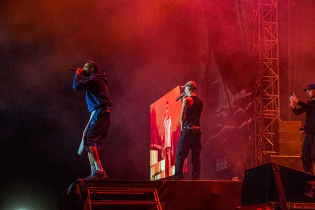 Die Berliner Rap, Hip-Hop, Trap Band BHZ auf dem Highfield Festival 2026 am Störmthaler See bei Großpösna. Die aktuelle BHZ-Besetzung 2026 besteht aus: * Longus Mongus Rap * Ion Miles Rap * Monk Rap * Big Pat Rap * MotB Produzent * Sami Produzent * Themba Produzent Highfield 2026 Tag 1 - BHZ *** The Berlin-based rap, hip-hop, and trap band BHZ at the 2026 Highfield Festival on Lake Störmthal near Großpösna. The current BHZ lineup for 2026 consists of * Longus Mongus (rapper) * Ion Miles (rapper) * Monk (rapper) * Big Pat (rapper) * MotB (producer) * Sami (producer) * Themba (producer) Highfield 2026 Day 1 BHZ