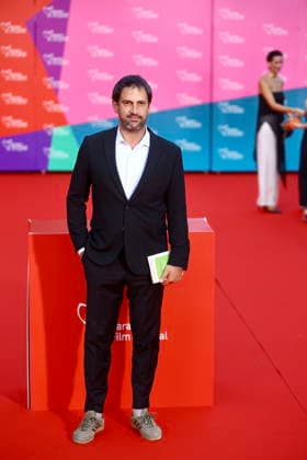 Sarajevo, Bosnia and Herzegovina, 140826. National Theatre. The 32nd Sarajevo Film Festival kicked off tonight with a red carpet and screening of the film Fatherland by PaweÅ‚ Pawlikowski. In the photo: Goran Bogdan. Photo: Antonio Balic CROPIX Copyright: xxAntonioxBalicx sarajevo_film_festival16-140826