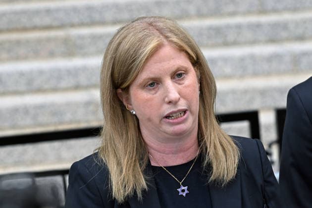 August 14, 2026, New York, New York, USA: August 14, 2026 - New York, NY, USA - NYPD Commissioner Jessica Tisch exits after Luigi Mangione enters an open guilty plea in federal court, admitting to all charges without any accommodations. He faces a maximum penalty of life in prison for the assassination of United Healthcare CEO, Brian Thompson on a Manhattan street. (Andrea RENAULT Zuma Press) New York USA - ZUMAg115 20260814_faf_g115_004 Copyright: xAndreaxRenaultx